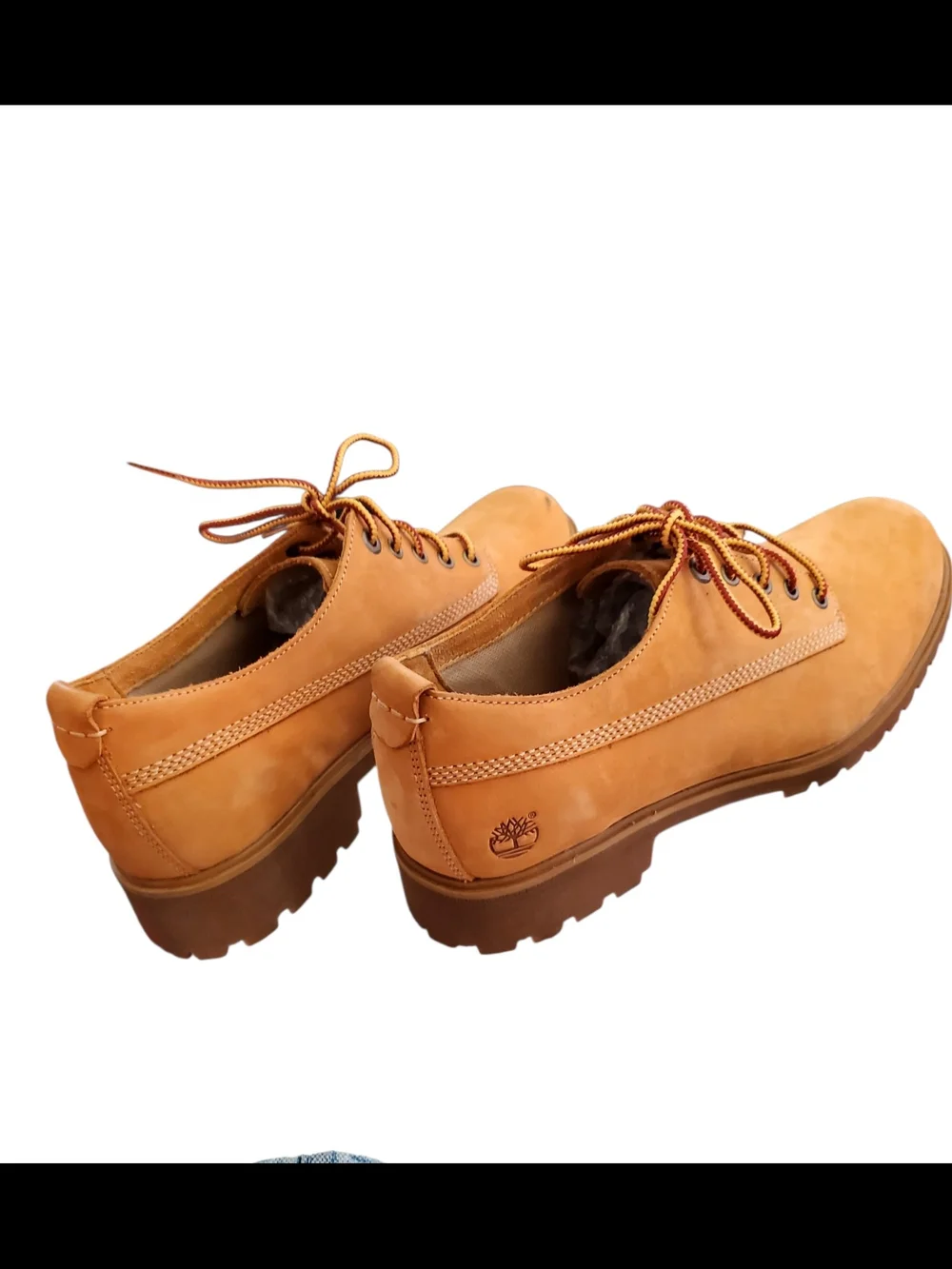 Timberland Women's 10 Wheat Nubuck Oxford Low Cut LaceUp Waterproof  Fall Hiking